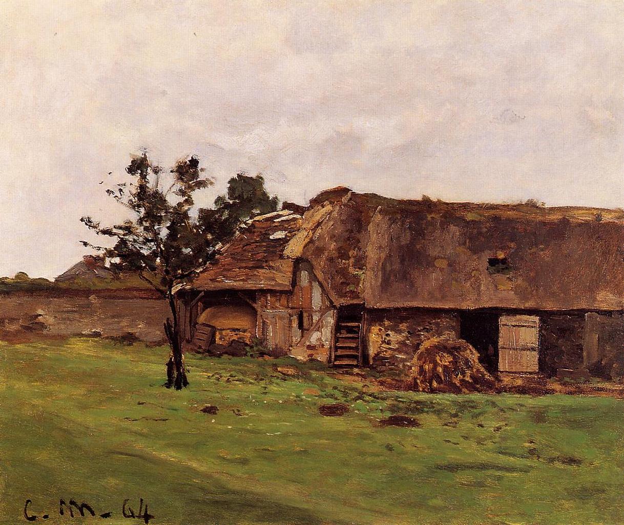 Farm near Honfleur 1864